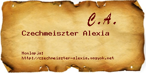 Czechmeiszter Alexia névjegykártya